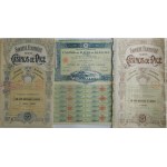 1910-1928. COLLECTION OF 3 VALANCES OF THE SOCIETY OF CASINONS DE NICE AND BEAULIEU SUR MER NEAR NICE. Casinons de Nice. Casino des Fleurs de Beaulieu sur Mer.