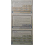 1935. COLLECTION OF 3 MORTGAGE BONDS OF THE LAND CREDIT SOCIETY IN WARSAW
