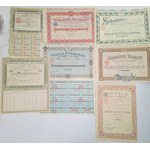 1920-1927. A COLLECTION OF 7 OIL INDUSTRY STOCKS POLAND-FRANCE-ROMANIA.
