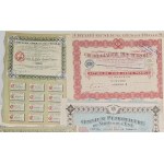 1920-1927. A COLLECTION OF 7 OIL INDUSTRY STOCKS POLAND-FRANCE-ROMANIA.