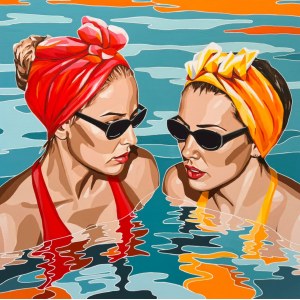 Kasia Davies, Sorseggiando sangria a Marbella, 2025