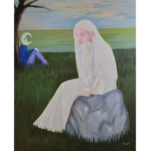 Agata Burnat, Star and Moon, 2023