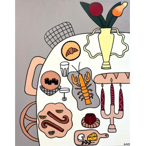 Ewa Konstantynowicz-Goss, Octopus table, 2025