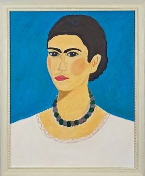 Autoportret z Naszyjnikiem - insp. Frida Kahlo, wyk. Kazimierz Kornaś
