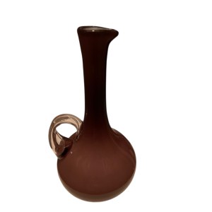 design Jerzy Słuczan-Orkusz, džbán, Tarnowiec Glassworks in Tarnowiec