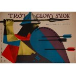 proj. Maciej HIBNER (b. 1931), Three-headed dragon, 1958