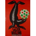 proj. Sandor BENKO (1922-2007), Circus, Warsaw, 1966