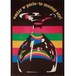 proj. Waldemar ŚWIERZY (1931-2013), Moderation in drinking is a fashionable style, 1973