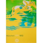 Poster from the 20th Olympic Games - Munich Olympics, 1972