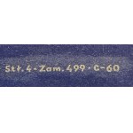 proj. Franciszek STAROWIEYSKI (1930-2009), Colorful stockings, 1960