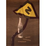 proj. Zbigniew KAJA (1924-1983), Vodka causes accidents, 1950s.