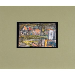 Eugeniusz TUKAN-WOLSKI (1928-2014), Landscape with houses