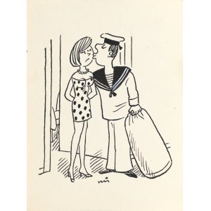Gwidon MIKLASZEWSKI (1912-1999), It's time for me! Goodbye Zosia!!! Sorry...Marysia!!!I meant to say Kasia!!!