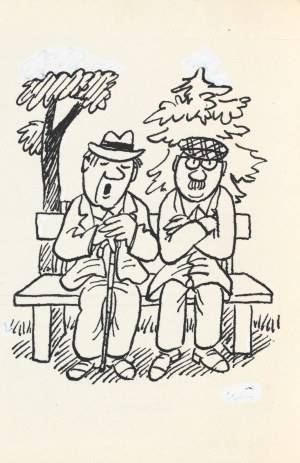 Gwidon MIKLASZEWSKI (1912-1999), Z miłością, mój przyjacielu, jest jak z grzybami: czy jest prawdziwa czy nie - przekonasz się otym za późno!!!