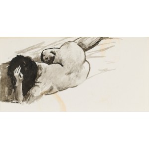 Ludwik MACIĄG (1920-2007), Akt leżący