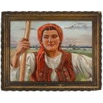 Wincenty Wodzinowski (1866 - 1940), "Village Girl."