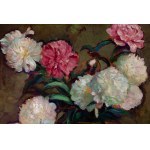 Wilhelm Wachtel (1875 - 1942), Peonies.
