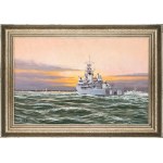 Henryk Baranowski (1932 - 2005), Warships in the Gulf of Gdansk.