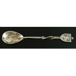 Spoon with the coat of arms of Warsaw, Cracow silver sample "3" after 1963 (111)