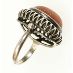 Desert sand stone ring, ORNO (120)