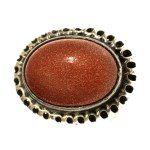 Desert sand stone ring, ORNO (120)