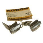 Cufflinks with original label, Kanon Cooperative, 1981 (121)