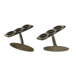 Cufflinks, ORNO, designed by Ryszard Janowski (124)
