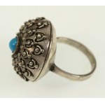 Turquoise ring, Warmet (129)