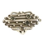 Ring with futuristic motif, ORNO (140)
