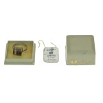 Ring with four zircons, Warmet (143)