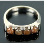 Ring with agates, Warmet (144)