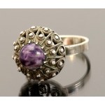 Ring with agate, Warmet (152)