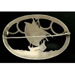 Brooch with nautical motif, 1940s Signed RSB (166)