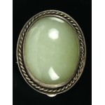 Brooch with agate, author