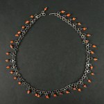 Beaded necklace, ORNO (183)