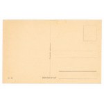 Patriotic postcard - Jozef Pilsudski's coffin in the Wawel crypt (179)