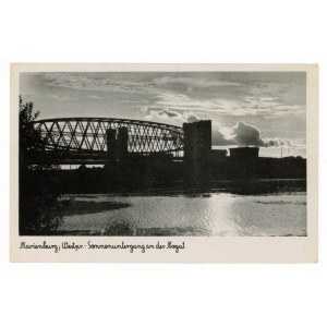 Malbork / Marienburg - Sunset on the Nogat River (388)