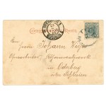 Jaworze / Ernsdorf k. Bielsko - Church, school and railway station (417)