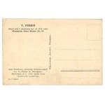 Warsaw - T. Fukier Restaurant. Advertising postcard (868)