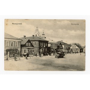 Novogrudok - Market Square, photo by Jakób Winnik, 1917. (2191)