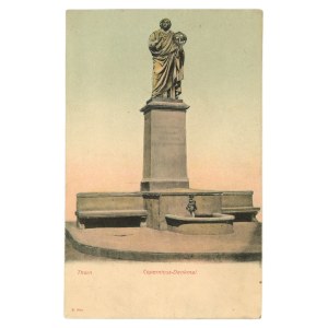 Torun / Thorn - Monument to Nicolaus Copernicus. Embossed postcard (883)