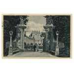 Warsaw - Wilanów. Entrance to the palace (1154)
