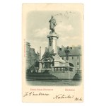 Warsaw - Monument to Adam Mickiewicz, ca. 1900 (1180)