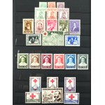 Cluster, sbírka známek s tematikou Červeného kříže 734 kusů. (102)