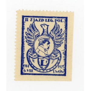 Commemorative sticker (brick), Second Congress of the Polish Legions, Lviv 1923 (203)