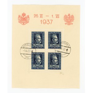 Romanian king's visit to Poland, 1937, block erased (214)