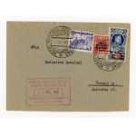 Marshal Pilsudski Mound 1935, series on envelope (228)