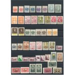 Central Lithuania, set of 48 un-cancelled stamps, 1920-1921 (249)