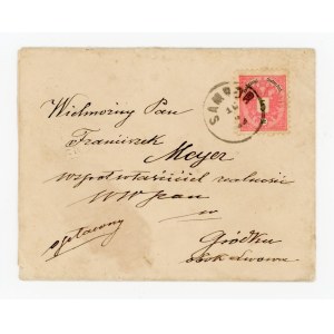 List z Sambora do Gródka k. Lwowa 1889 r. (286)