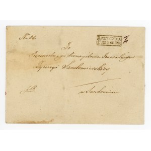 Dopis z Przysuchy do Sandoměře v 19. století (287)
